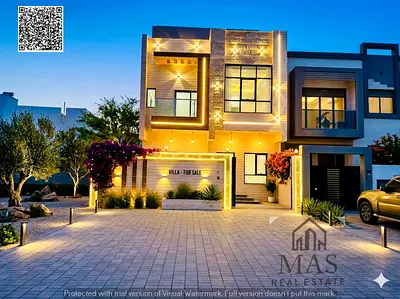 فيلا دوبلكس جاهزة للسكن شامل رسوم التسجيل بتصميم فاخر في الزاهيه – على شارع رئيسي