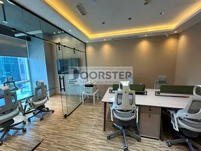 Unfurnished office | Glass Partition | Business bay