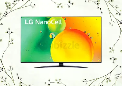 LG 43 Inch NANO76 4K NanoCell Smart TV 43NANO76