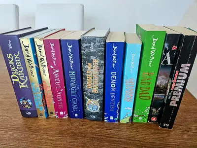 Collection of David Walliams childrens novels (10 books) - mixed titles including Awful Auntie