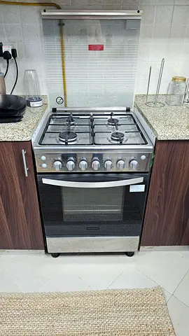 Fixed Price - FrigiDaire - Stainless Steel 4-Burner Gas Cooker with Oven - great Condition