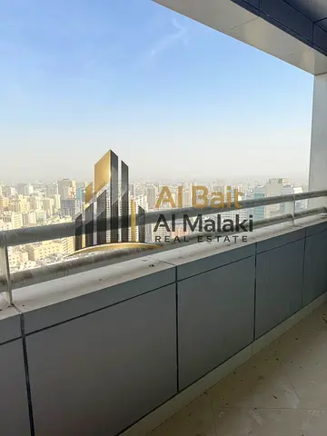 The most beautiful and luxurious apartment in Al Majaz 1 — Four Master Bedroomsand a Spacious Living Room with an elegant and sophisticated design.