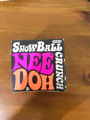 SnowBall Needoh Crunch stress toy - New in Box