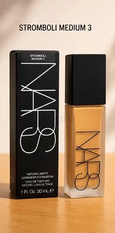 NARS Natural Matte Longwear Foundation (Shade: STROMBOLI Medium 3)