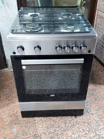 Beko 4-Burner Gas Cooker with Oven — Good Working Condition