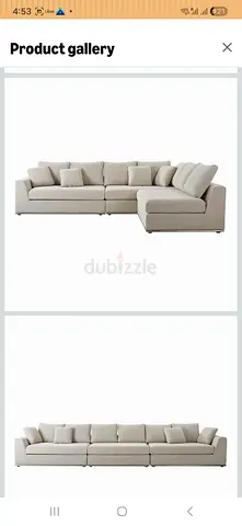 HomeBox Giovanni Large Sofa .