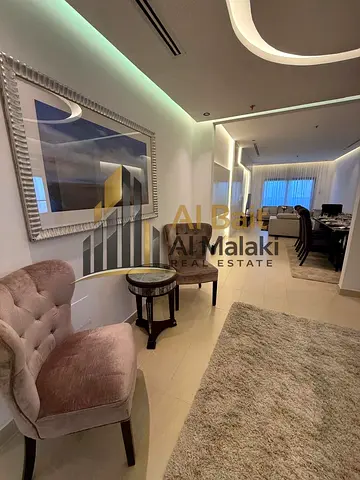 Al Bait Al Malaki Real Estate Presents a Luxury Apartment for Sale in Al Qasba – 3 Bedroom Hall with Sea View, Balcony & Freehold Ownership