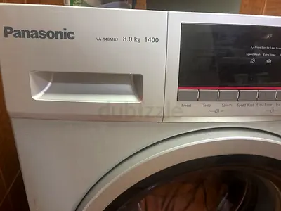 Panasonic 8kg Front Load Washing Machine (NA-148MB2) - Good Working Condition1200 RPM