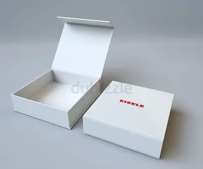 Brand new white gift box set — unused, flawless condition