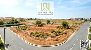 Corner Townhouse plot ready to build in prime location in Al zahya Ajman