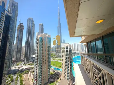 Stunning Burj Khalifa View | Spacious 2BR | High Floor |