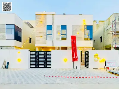 Villa for sale next to the mosque and near Azhi Mall, with a distinctive finish, at an attractive p