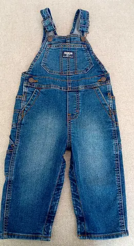Oshkosh Denim Baby Overalls - Unisex, excellent Condition