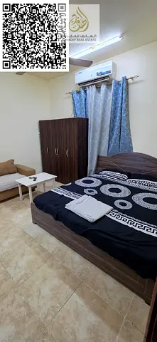 Furnished separate kitchen studio apartment in Al Rashidiya 1, opposite the fish market. 2500 SAR i