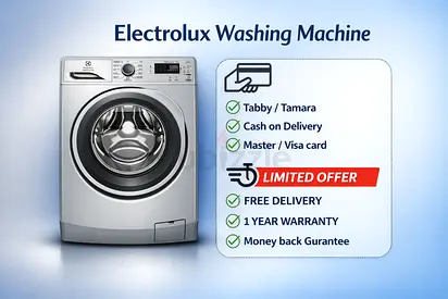 Electrolux 8 kg Front Load Washing Machine – 1200 RPM Inverter Motor Steam Care AutoSense EWF8241SS5