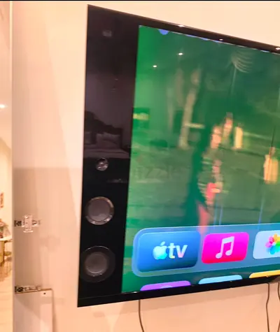 46-55 inch LED TV with built-in side speakers - used
