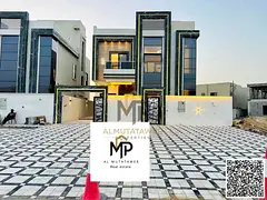 Modern villa with a contemporary design for sale in Al Zahia | Spacious area, front setback, and com