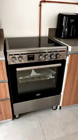 Beko Freestanding Electric Oven with Ceramic Hob