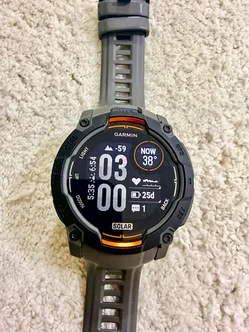 Garmin instinct 3 Solar 50mm Rugged Smartwatch. Used only few times
