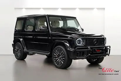 2025 MERCEDES G 63 AMG NIGHTPACKAGE-II / LOW MILEAGE  / WARRANTY AND SERVICE CONTRACT