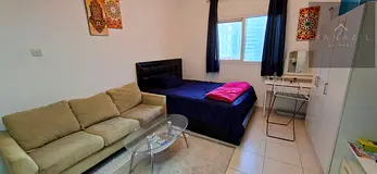 Cheapest studio apartment with internet, gym, and pool near Dubai exit