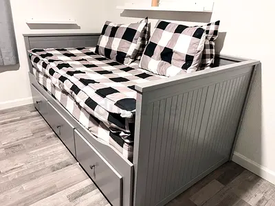 Ikea Day bed with two mettreses available in perfect condition