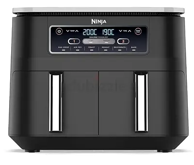 Ninja Foodi Dual Zone Digital Air Fryer, 2 Drawers