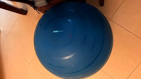 Blue BOSU-style Balance Trainer / Stability Ball Half-Dome only 15