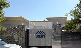 For sale nice villa Al Jazaat – Sharjah Plot size 8000 sq ft 5master rooms + hall + Majlis + kitch