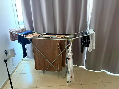 Foldable Clothes Drying Rack - Lightweight, Used