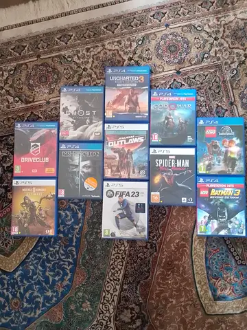 11 PS4 AND PS5 GAME COLLECTION urgent sale