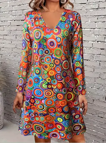 Dress - multicolour (size medium) ----  NEW