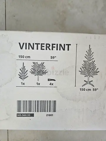 IKEA VINTERFINT 150 cm Artificial Christmas Tree - Boxed