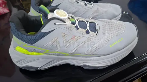 Light grey New Balance running shoes - size (please confirm) - lightly used