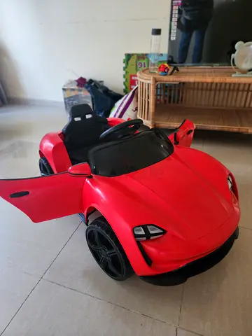 red kids electric ride-on toy