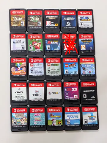 Nintendo switch games Mario,fifa, fc24, pokemon,sports, Lego , Minecraft,harry Potter