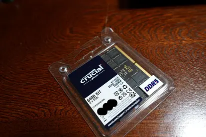 Crucial Laptop memory 64GB DDR5 5600 (32gb x2)