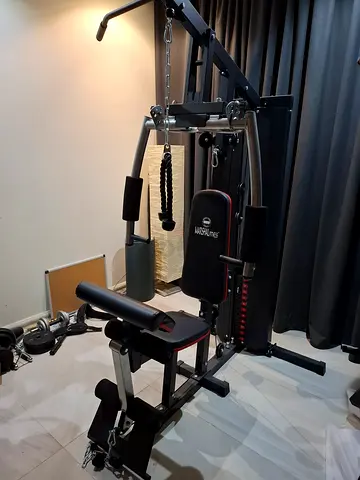 Home Multi-Gym Station — Compact Full Body Workout Machine