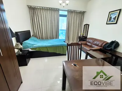 Furnished Studio | No Pets Allowed | Golf & City Views | 3,500 AED Commission