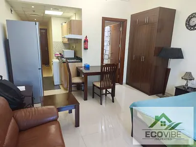 استوديو مفروش | إيليت سبورتس ريزيدنس 9 | إطلالات على الجولف والمدينة