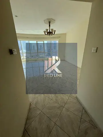 Annual rent in Al Khan, Sharjah: Spacious 3-bedroom apartment with hall in a prime location near all services, transport, malls, and Dubai exit.