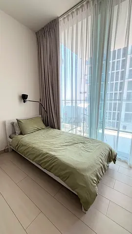 Single Bed with Mid-Firm mattress for sale