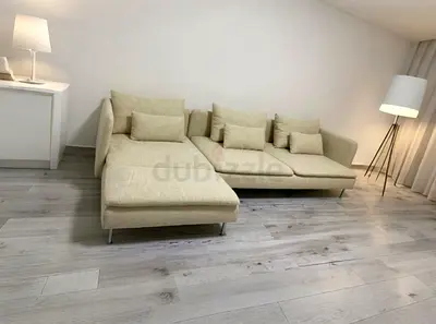 Ikea Sodhremn L Shape Sofa Beige Color