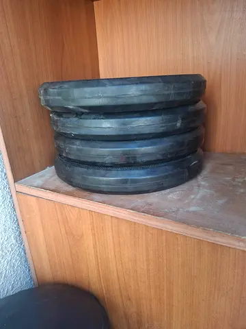Domyos rubber disc weight