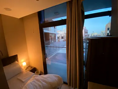 Cozy room with balcony