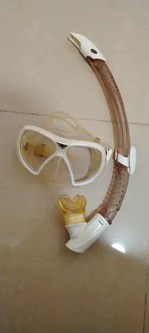 Snorkel Set with Mask and Breathing Tube - Lightly Used