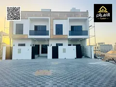 Ready to move in, on the main street, two-story townhouse villa with a roof, including registration,