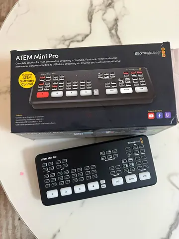 Black Magic ATEM MINI PRO live VIDEO SWITCHER