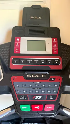 Sole F63 treadmill in mint condition for sale