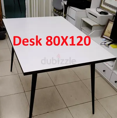 Desk table White. 80x120
